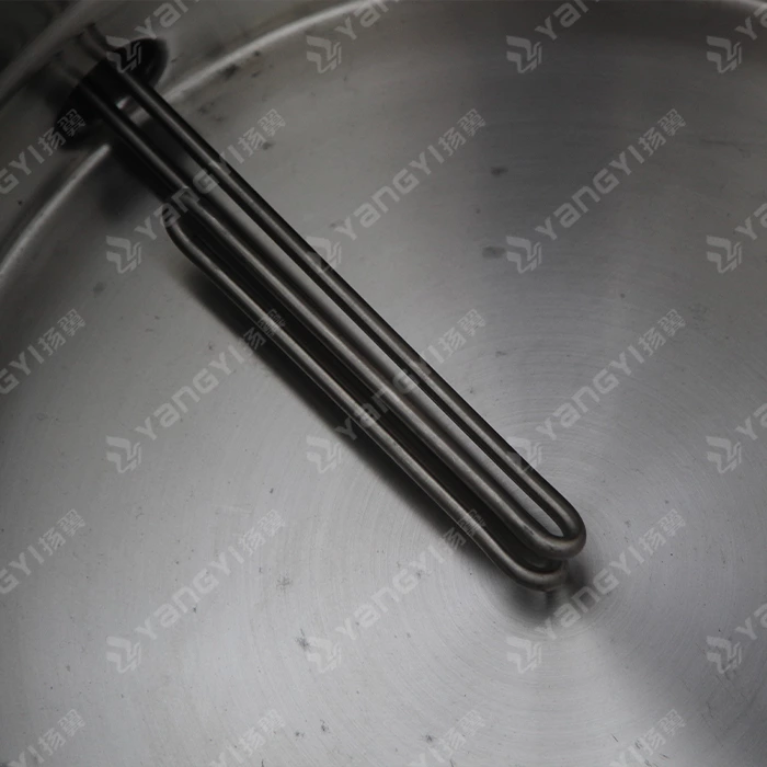 150L tank with ss304 reflux column