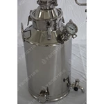 30L pot with 3inch glass reflux column