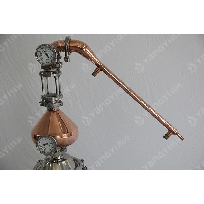 50L tank with copper helment and lyne arms