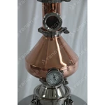 100L boiler with 4inch copper column