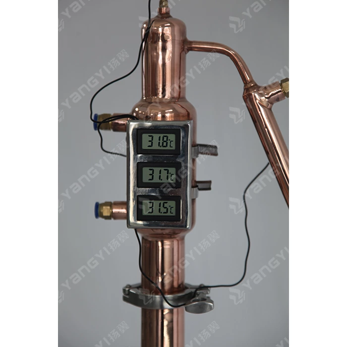 Home Still copper helment and column