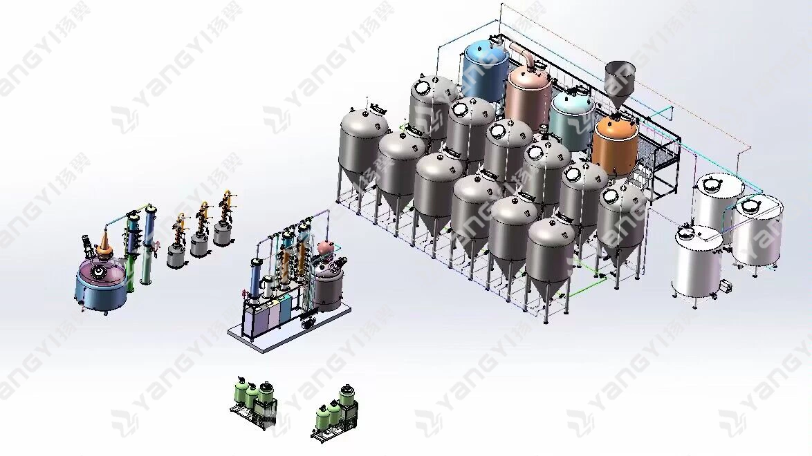 1000l Distillation Equipmmet